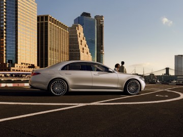 Mercedes Klasa S z gwiazdami